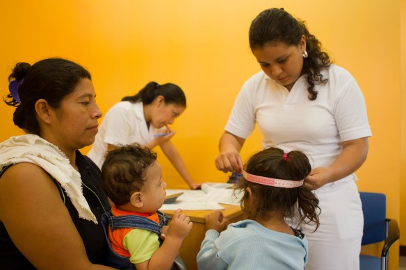 Clinica Verde in action. Mothers and children being treated with the dignity they deserve.