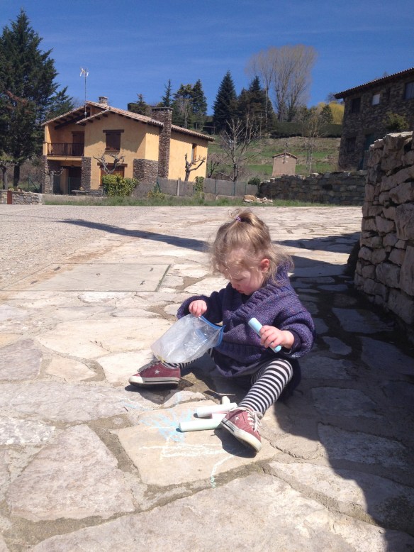 Amaya liked it so much she thought she would leave her mark.