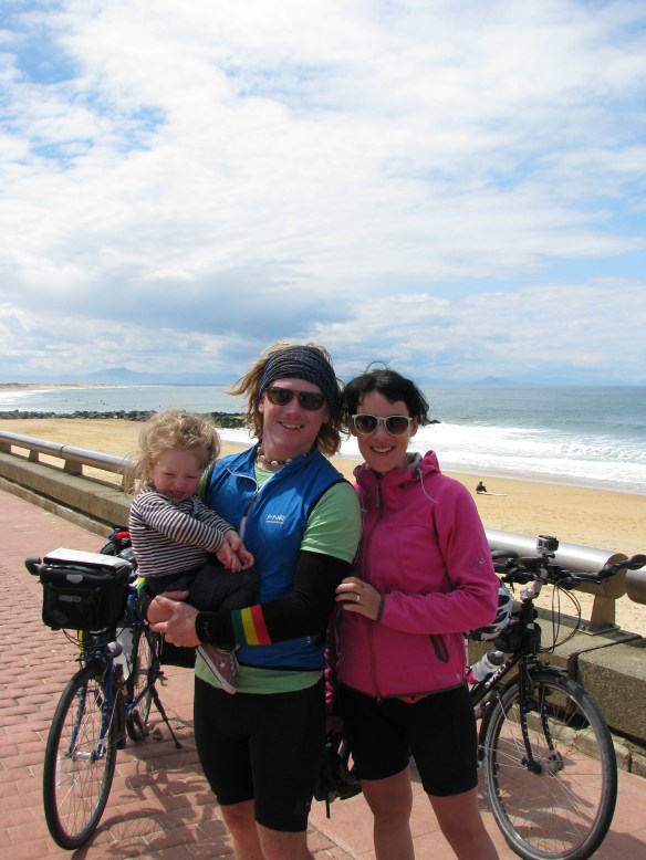 We have been really enjoying the long sandy beaches!  The weather has been a bit suspect though.
