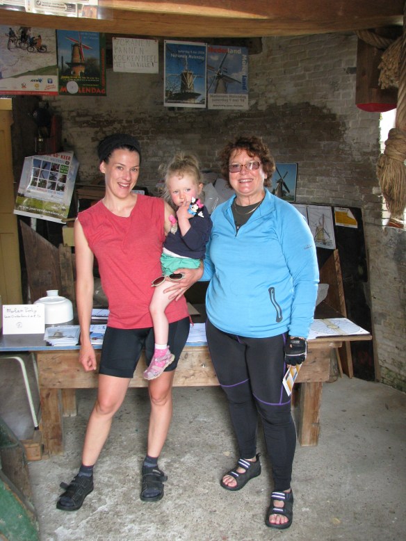 Inside the belly of a windmill!