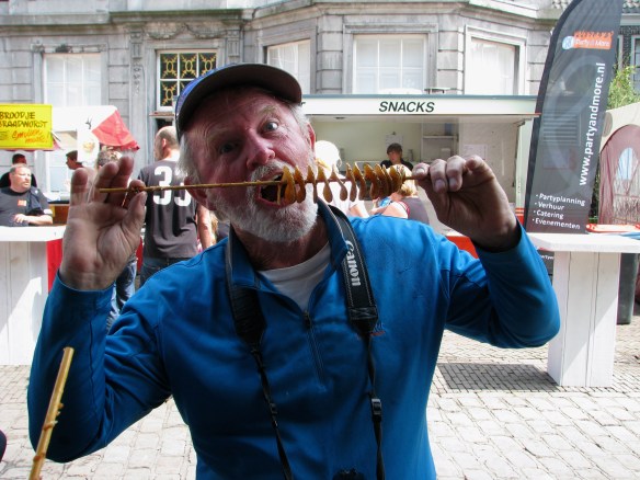 Dad getting into the spirit of the festival