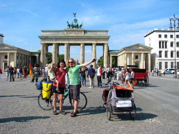 After more than 5 months  and 4000km of cycling we finally made it to Berlin!